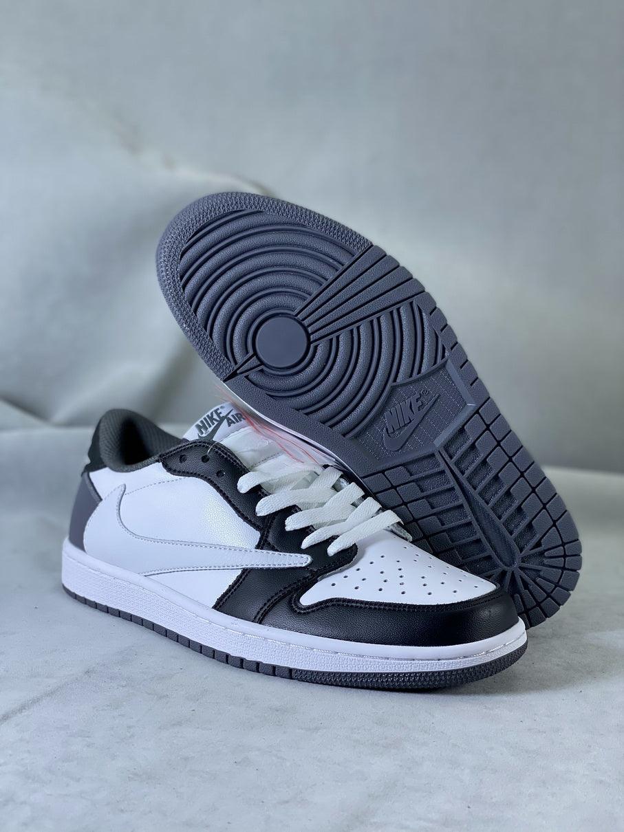 Custom Fragment x LV TS x Air Jordan 1 Low Reverse Mocha - sneakerlandnet