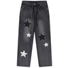 [Clearance] 1984 Black Jeans with Star XL Size - 1984brand