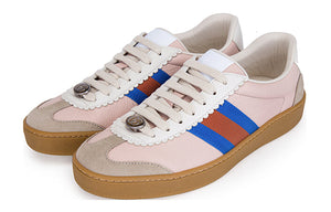 (WMNS) GUCCI G74 Web Casual Shoes Pink Blue 624484-0PV20-9561 - fashionupstore1