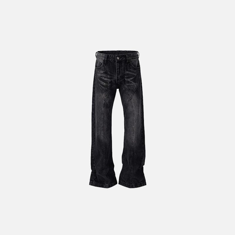 Y2k Retro Stitching Jeans - fashionupstore1