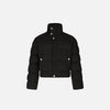 Women's Pleated Short padded Puffer Jacket - fashionupstore1