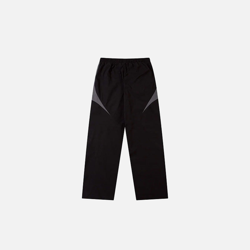 Y2K Black Patchwork Pants - fashionupstore1