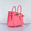 Hermes Birkin 30cm Togo Leather Handbags Lip Pink Golden - fashionupstore1