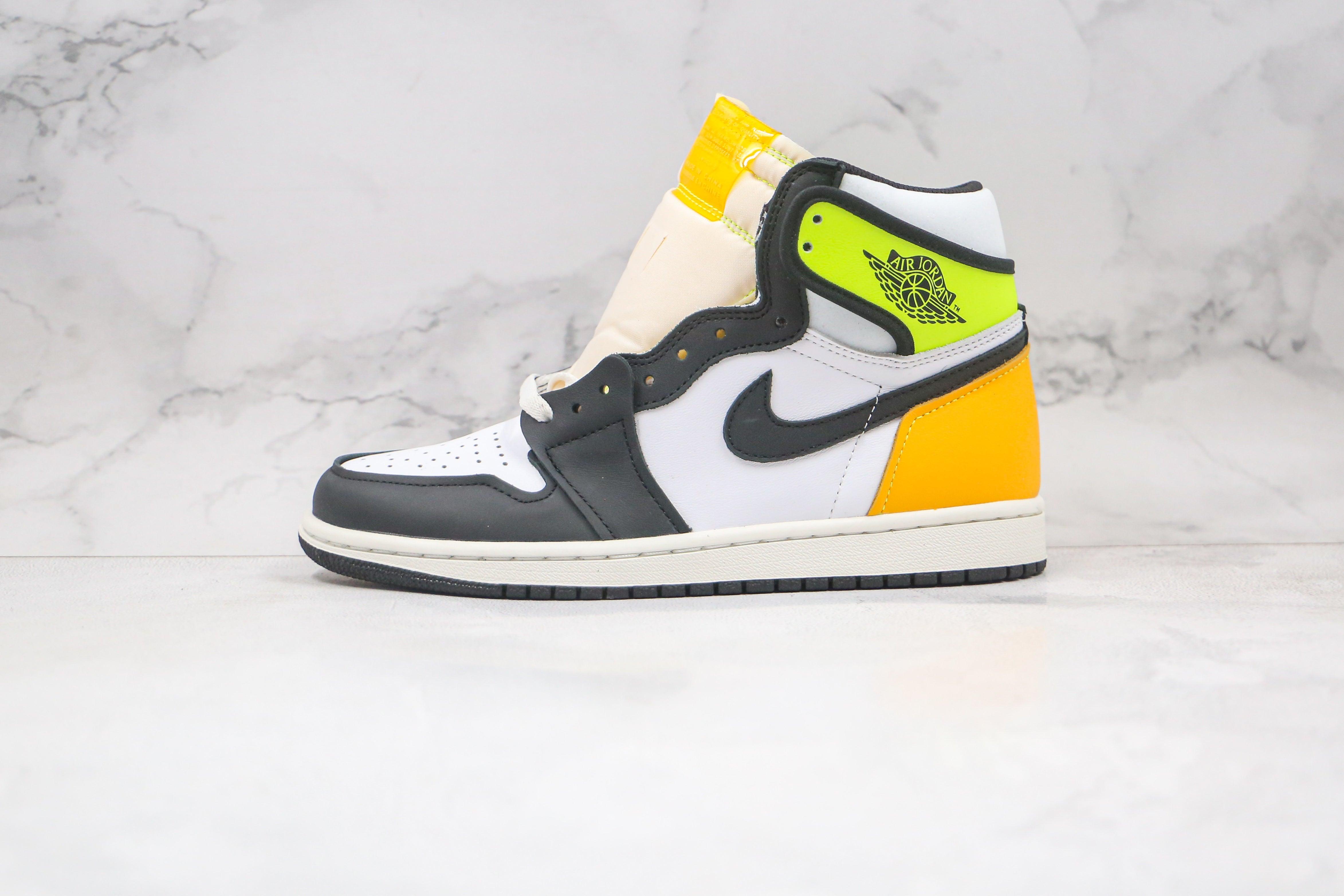 Custom Air Jordan 1 Vlot Gold High Q ( Customs And Box ), Jordan 1 Sneakers Active - fashionupstore1