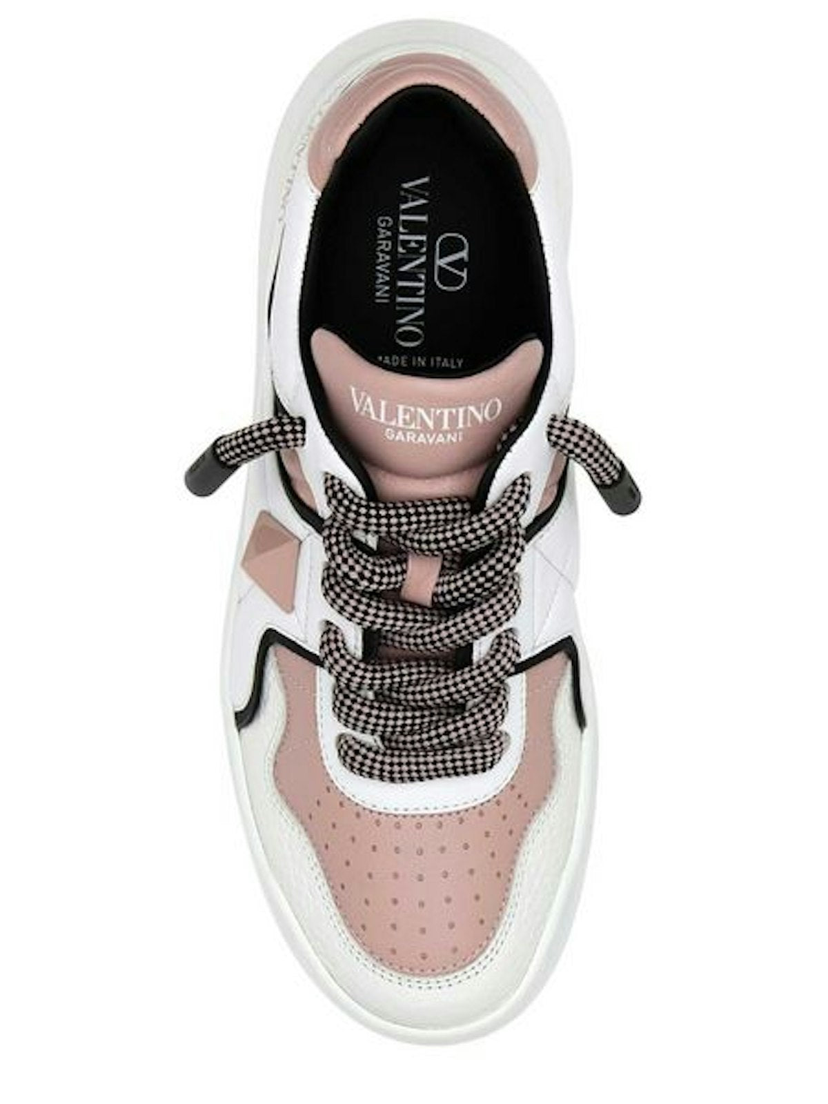 XL LEATHER STUDDED SNEAKERS - fashionupstore1