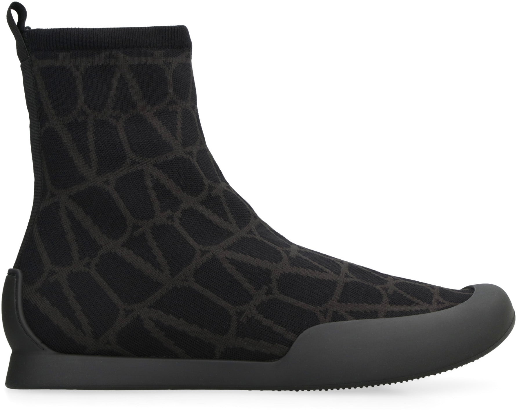 VALENTINO GARAVANI CITYSHORE HIGH-TOP FABRIC SNEAKERS - fashionupstore1