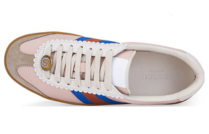 (WMNS) GUCCI G74 Web Casual Shoes Pink Blue 624484-0PV20-9561 - fashionupstore1