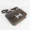 Hermes Constance Cowskin Leather Bag H017 dark coffee silver - fashionupstore1