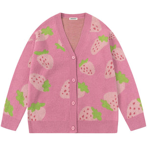 1984® Sweet Cardigan Sweater Strawberry - 1984brand