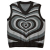 Spiral Love Knit Sweater Vest - fashionupstore1