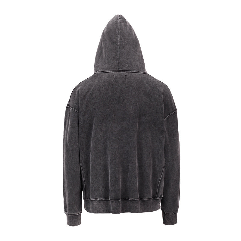 Vintage Washed Hoodie - Washed Black - 1984brand