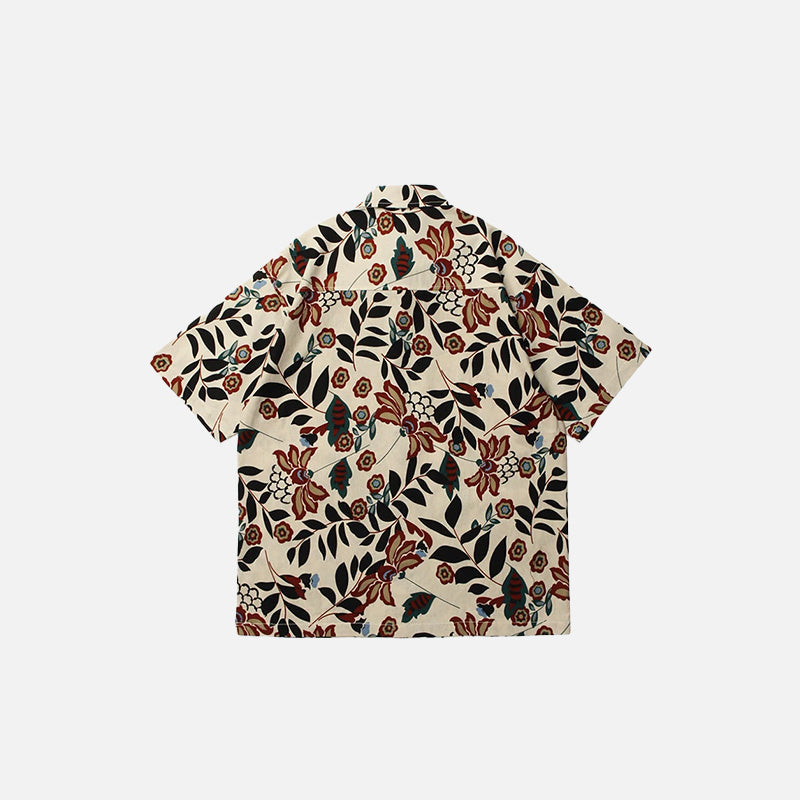 Y2k Floral Aloha Shirt - fashionupstore1