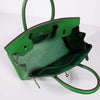 HMS 30cm Birkin Bag Togo Leather With Strap Green Gold - fashionupstore1