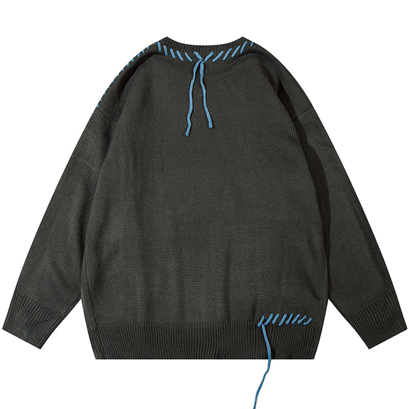 1984® Streetwear Graphic Sweater with Tassels - 1984brand