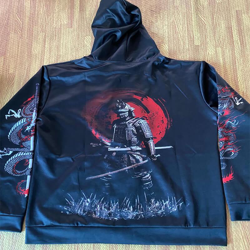 japanese samurai art 3D printed Hoodie, Sweatshirt and Zipper Hoodie - fashionupstore1