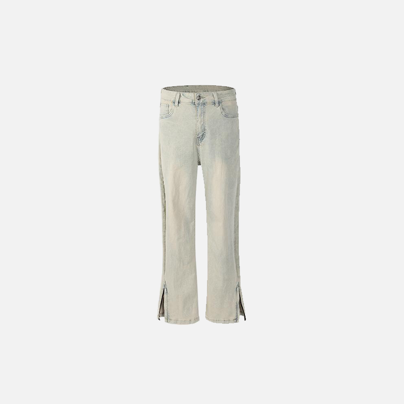 Y2k Washed Wide-leg Jeans - fashionupstore1