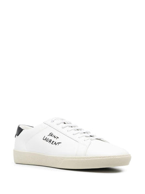 LOGO PRINT LOW TOP SNEAKERS - fashionupstore1