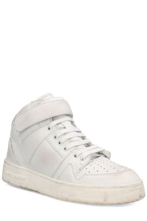 RAFFIA LACE UP SNEAKERS - fashionupstore1