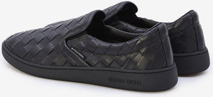 WOVEN SLIP ON SNEAKERS - fashionupstore1