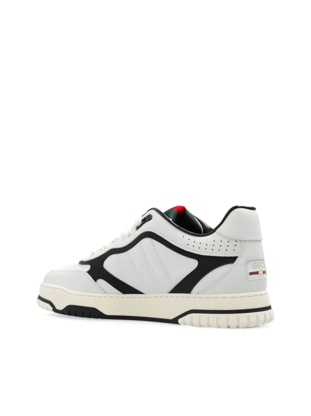 RE-WEB LEATHER SNEAKERS - fashionupstore1