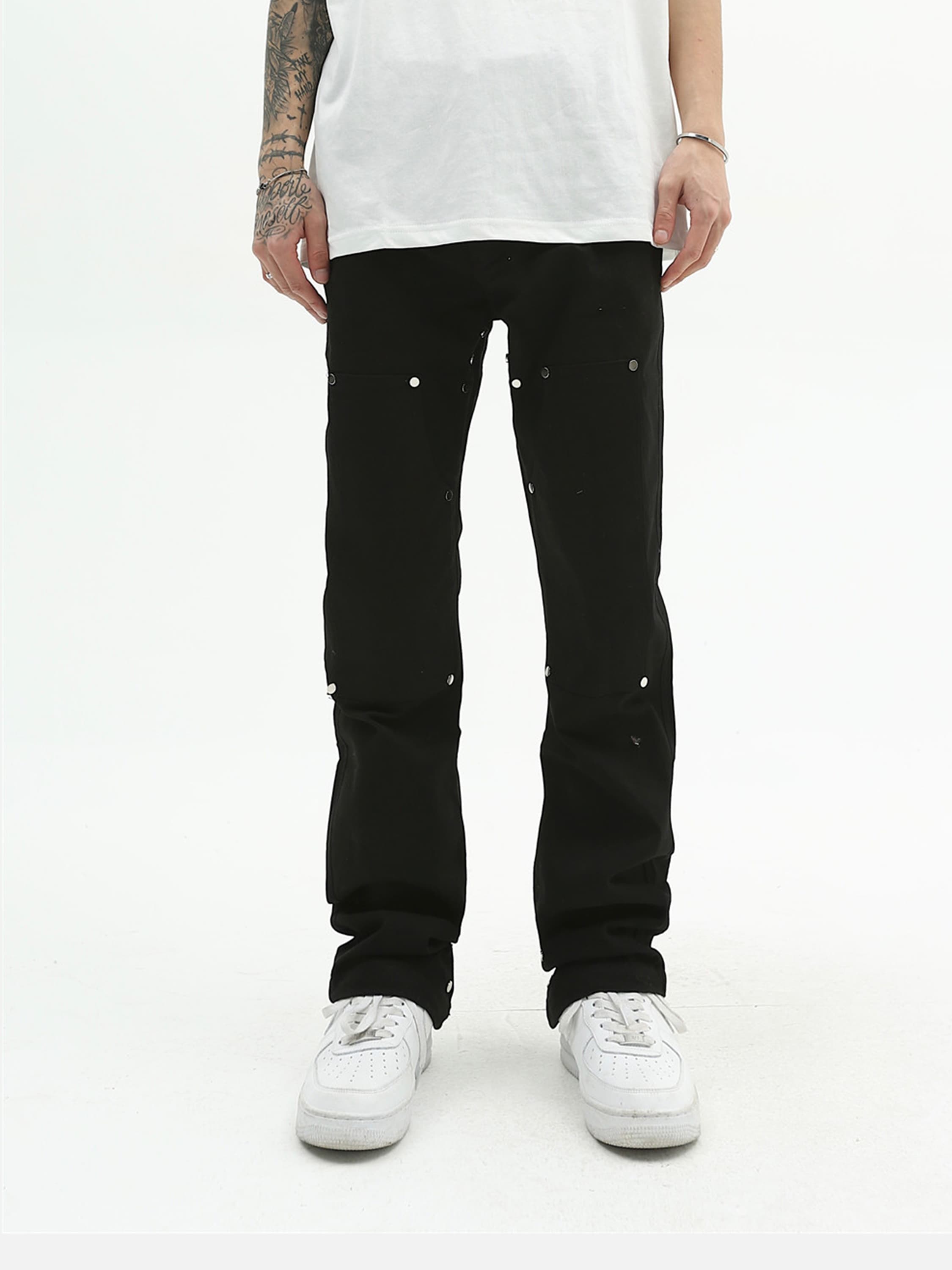 Fashionup American High Street Digital Embroidered Jeans - fashionupstore1