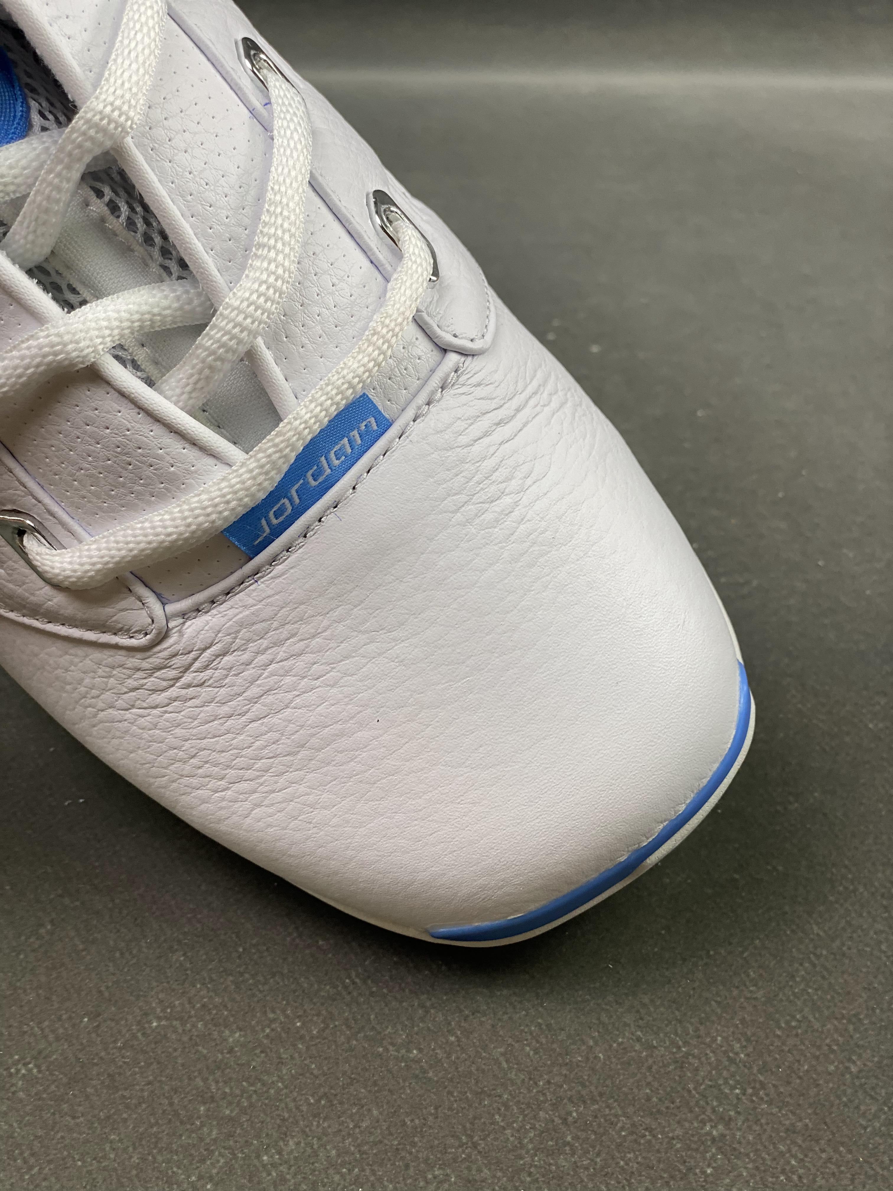 Custom Air Jordan 17 Low SP “UNC” - fashionupstore1