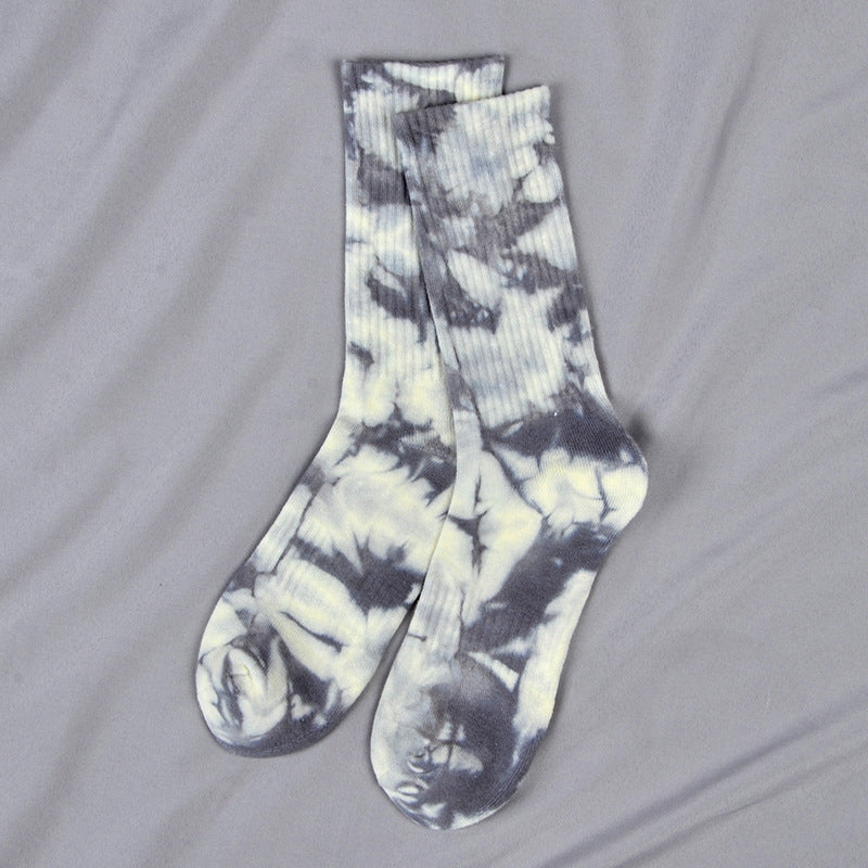 Tie Dye Cotton Socks Fall and Winter - fashionupstore1