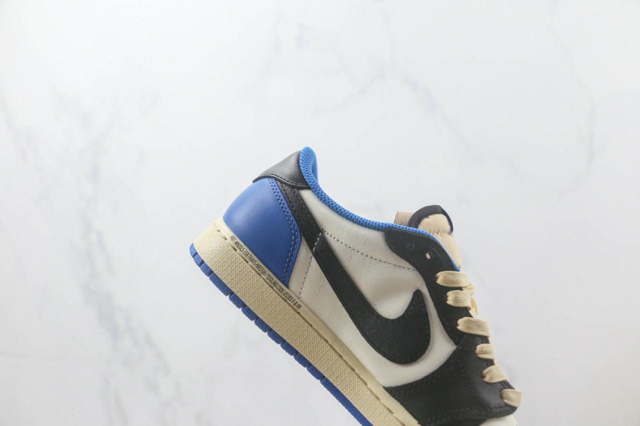 Custom Fragment x Travis Scott x Air Jordan 1 Low DM7866 140 luxurysteps