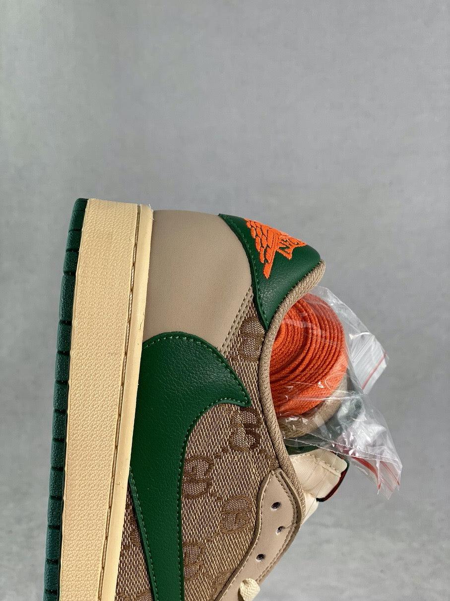 Custom Travis Scott x Air Jordan 1 Low Cactus Jack DM7868-198 luxurysteps