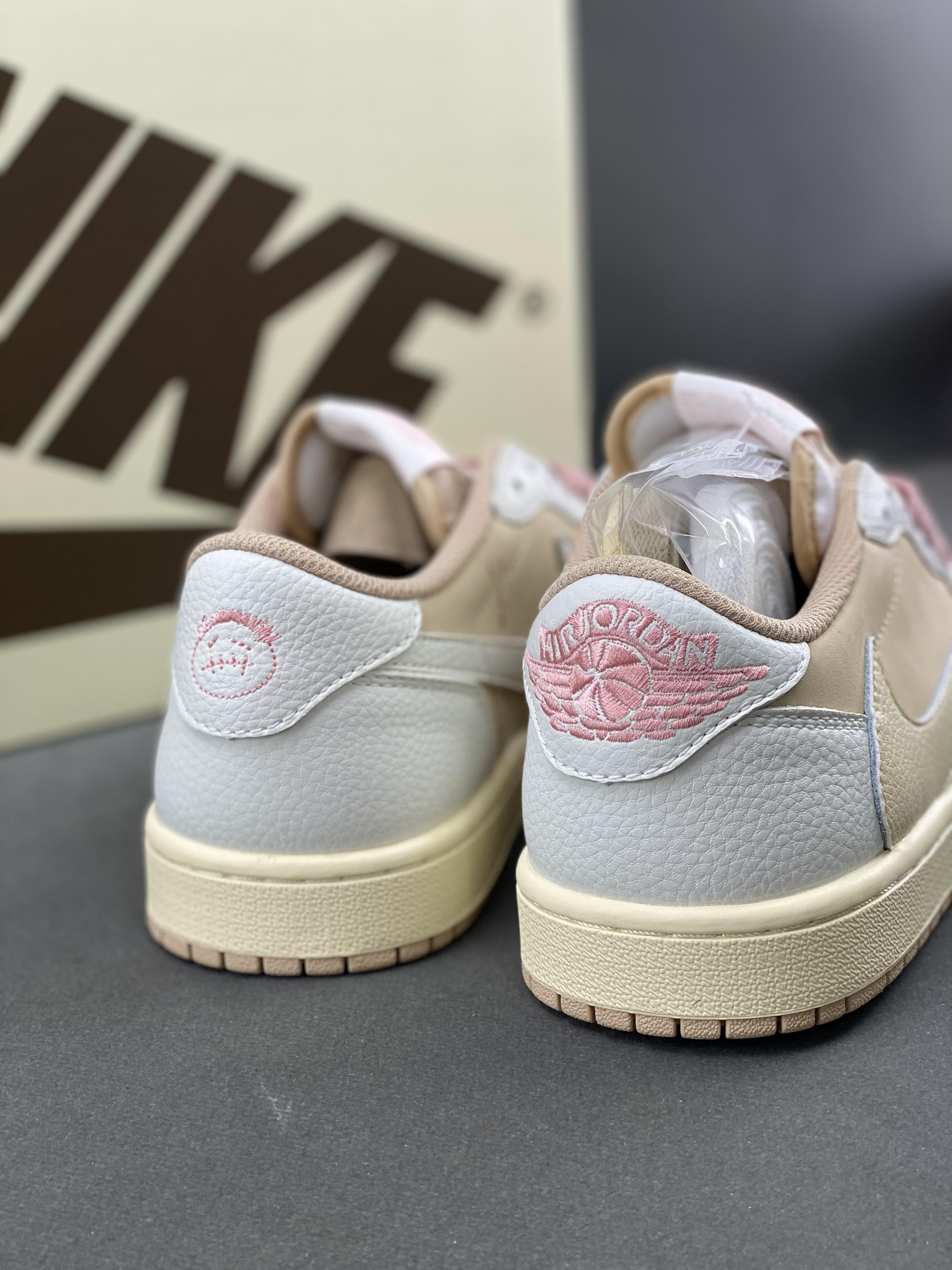 Custom Travis Scott x Air Jordan 1 DM7866-106 sneakerland