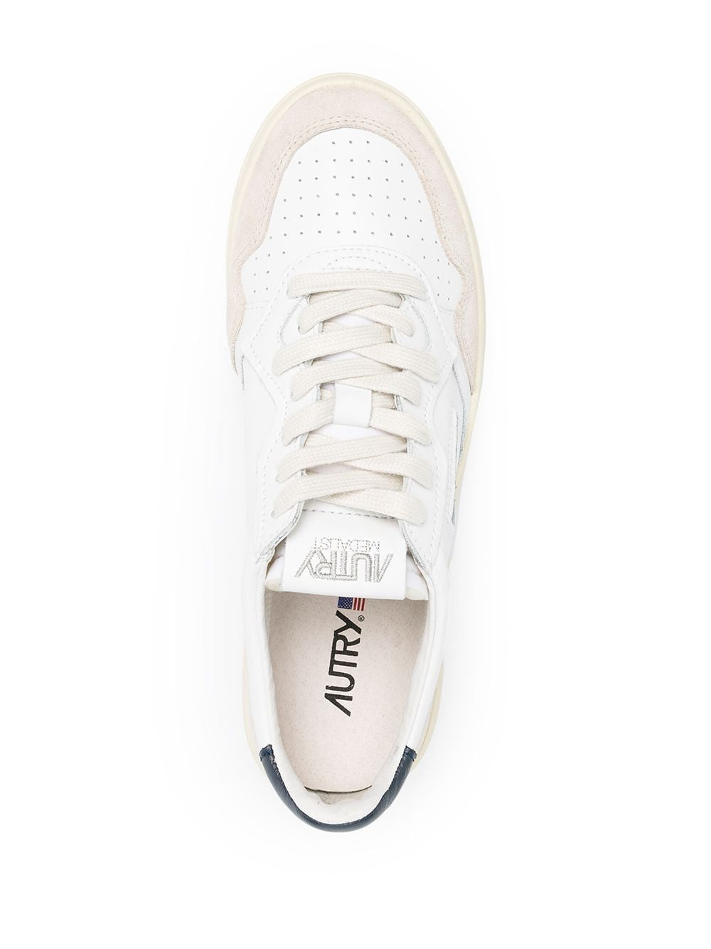 MEDALIST LOW - LEATHER AND SUEDE SNEAKERS - fashionupstore1