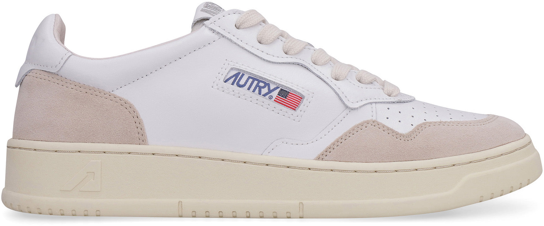 MEDALIST LOW - LEATHER AND SUEDE SNEAKERS - fashionupstore1