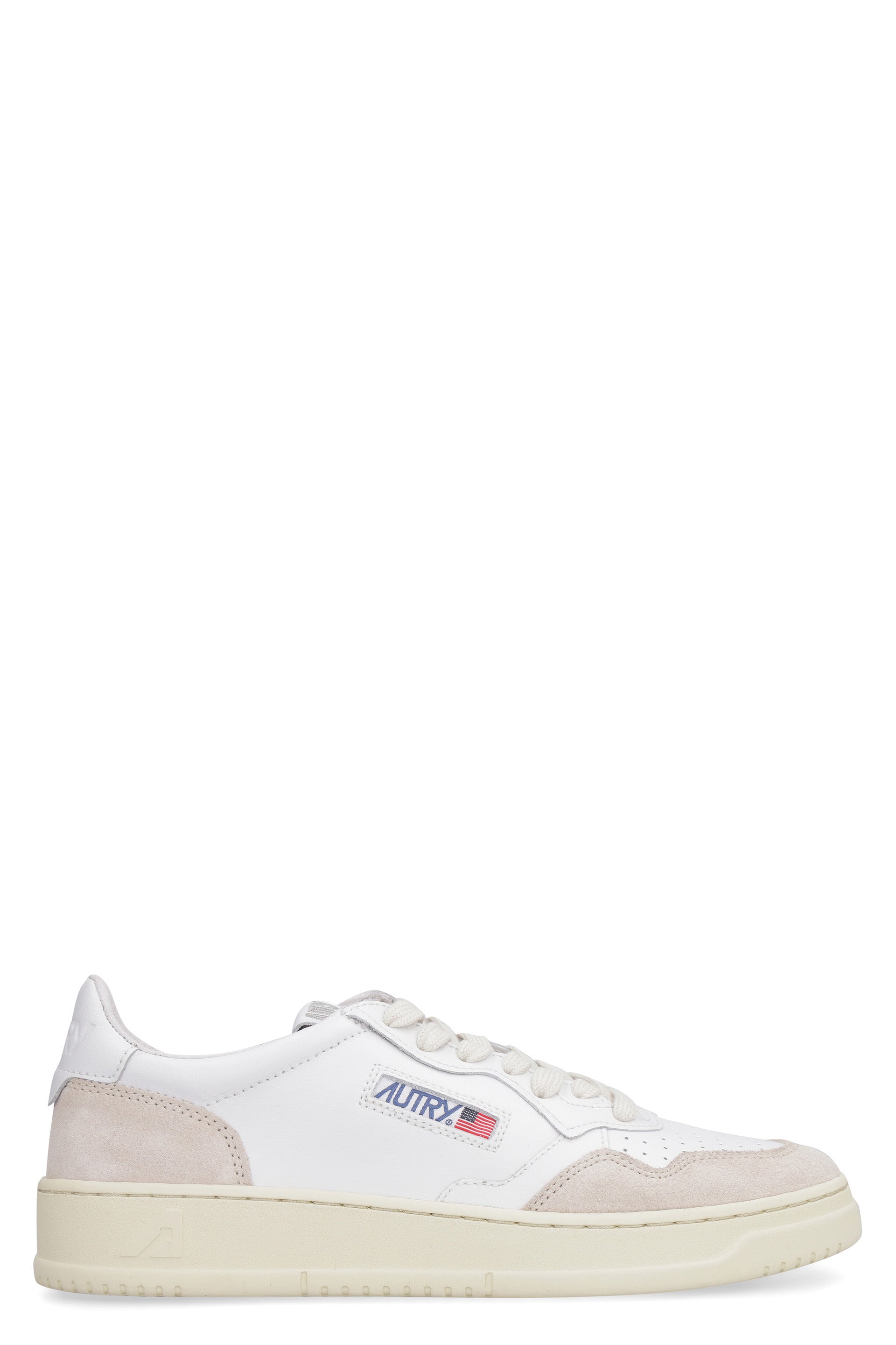 MEDALIST LOW - LEATHER AND SUEDE SNEAKERS - fashionupstore1