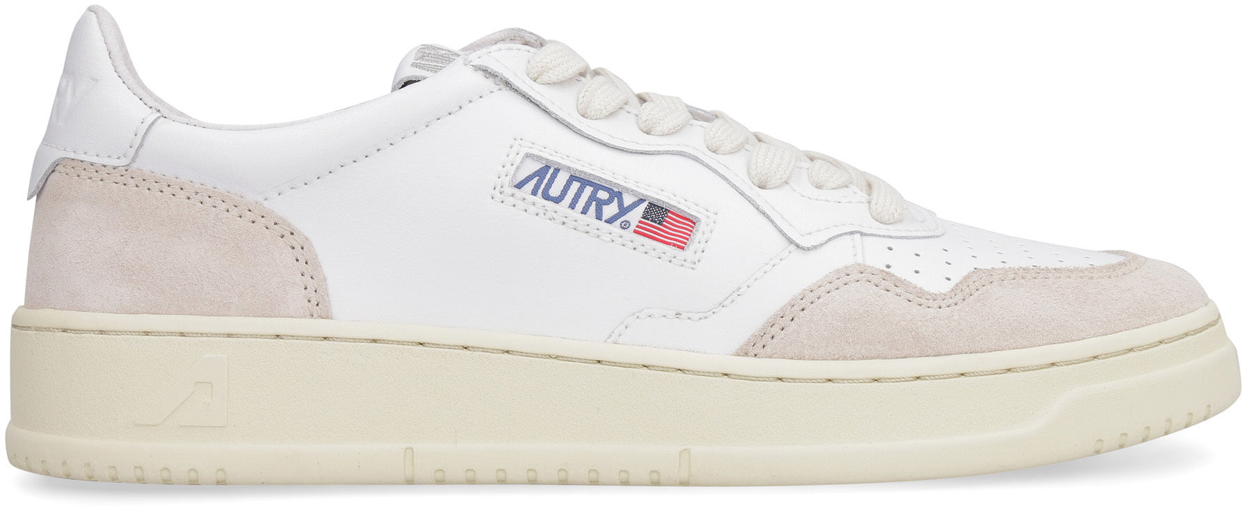 MEDALIST LOW - LEATHER AND SUEDE SNEAKERS - fashionupstore1
