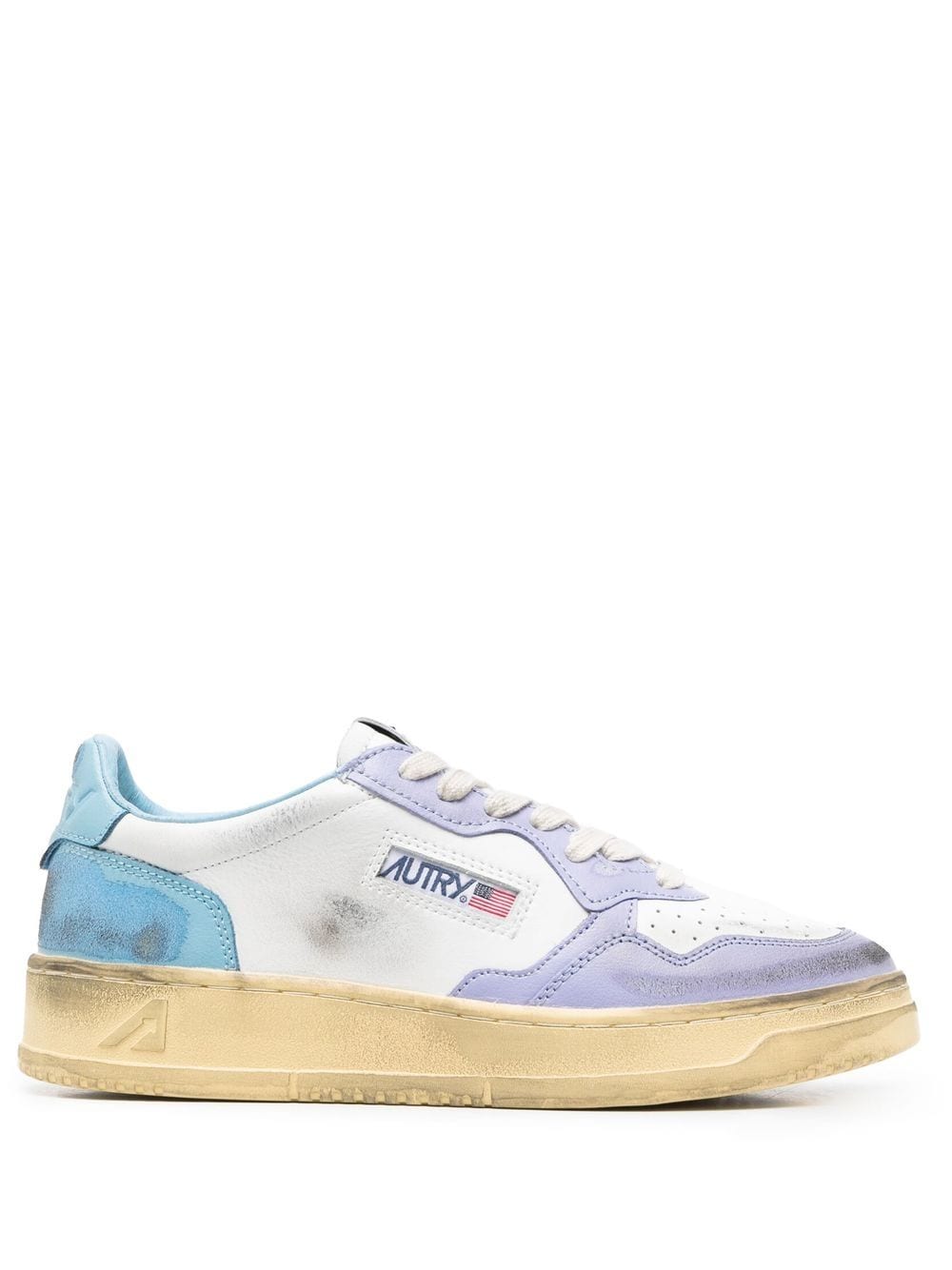 CALF LEATHER MEDALIST SNEAKERS - fashionupstore1