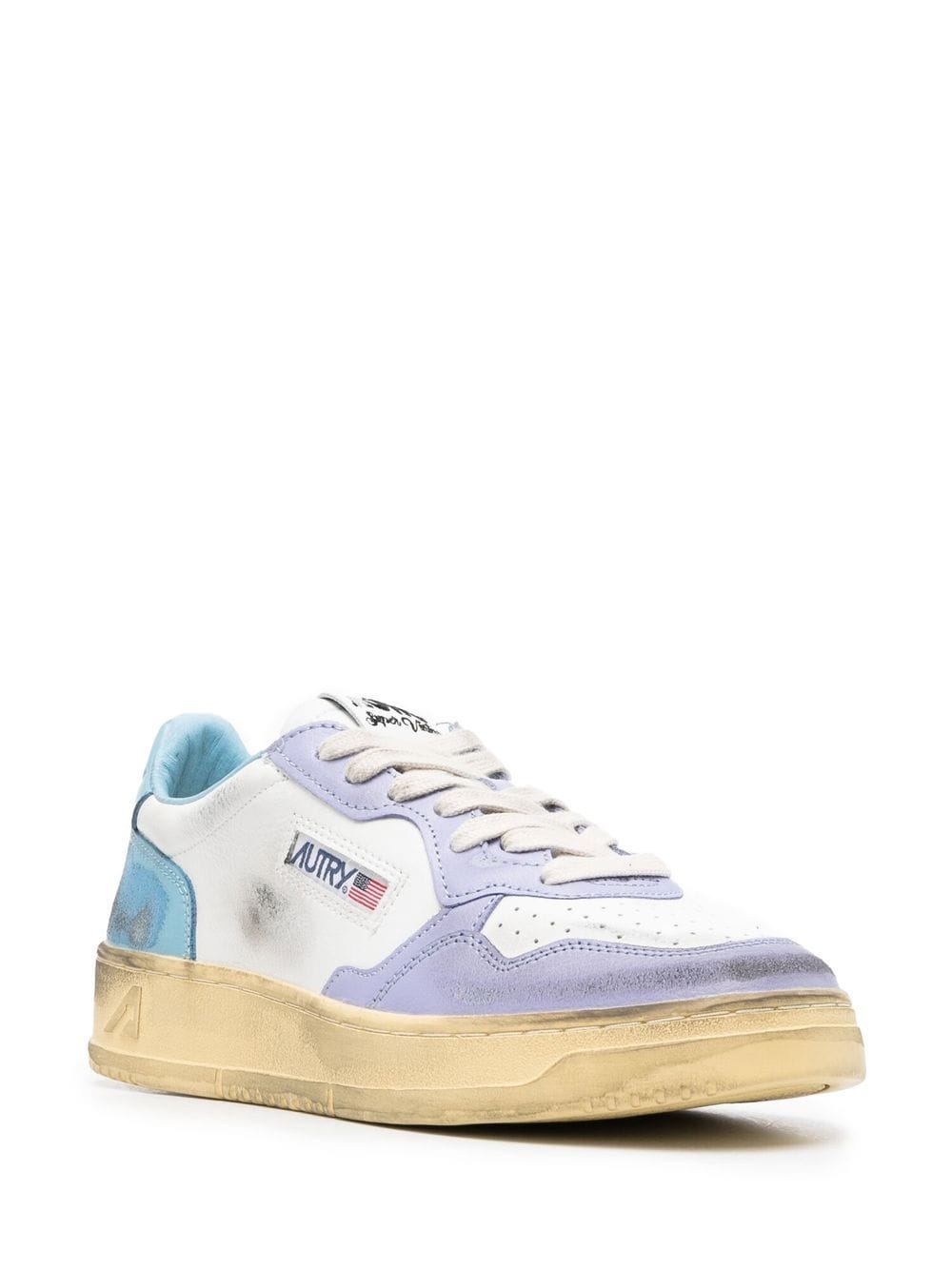 CALF LEATHER MEDALIST SNEAKERS - fashionupstore1