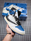 Custom Air Jordan 1 High OG SP Fragment x Travis Scott DH3227-105 sneakerhypes