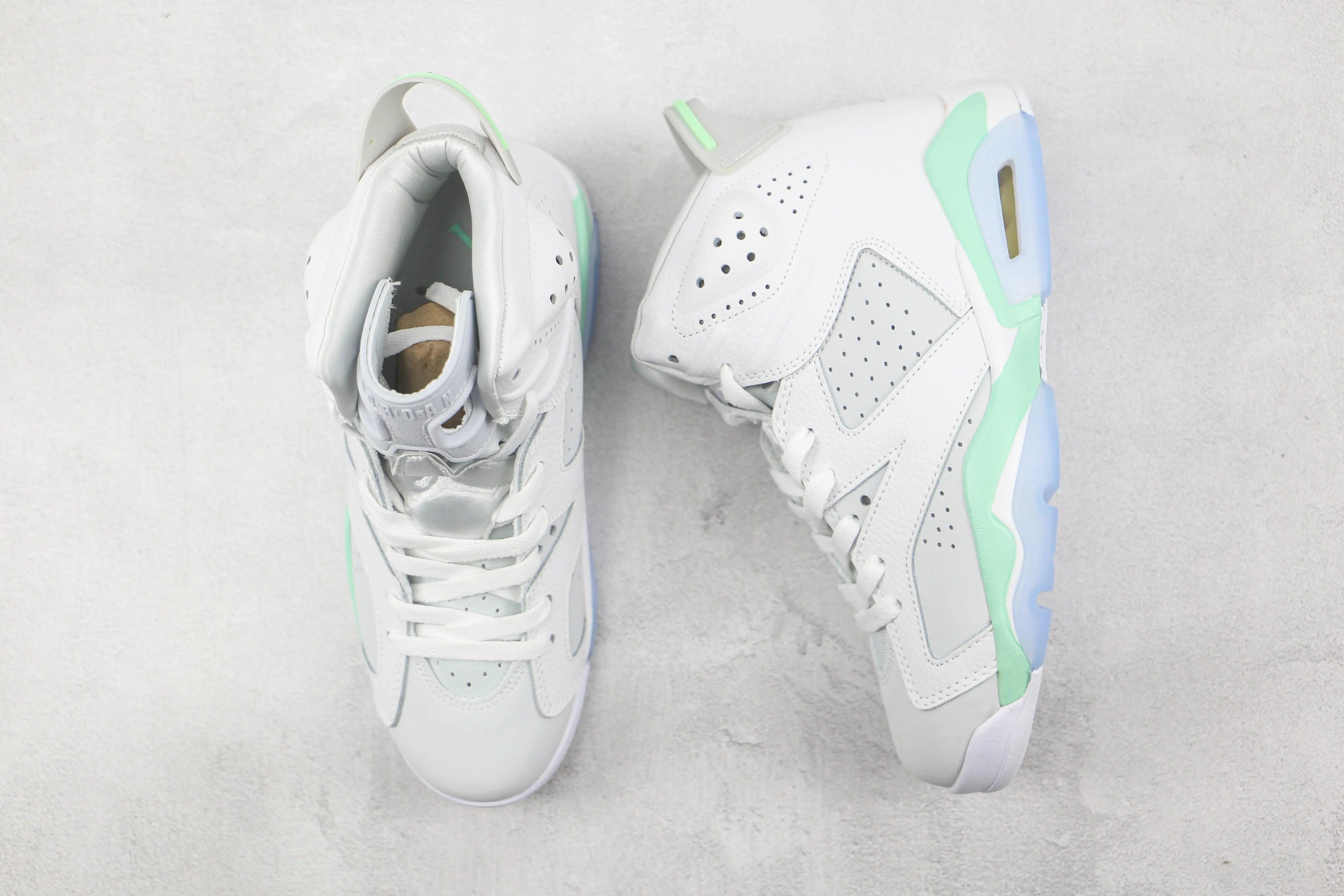 Custom Air Jordan AJ6 Retro Mint Foam luxurysteps