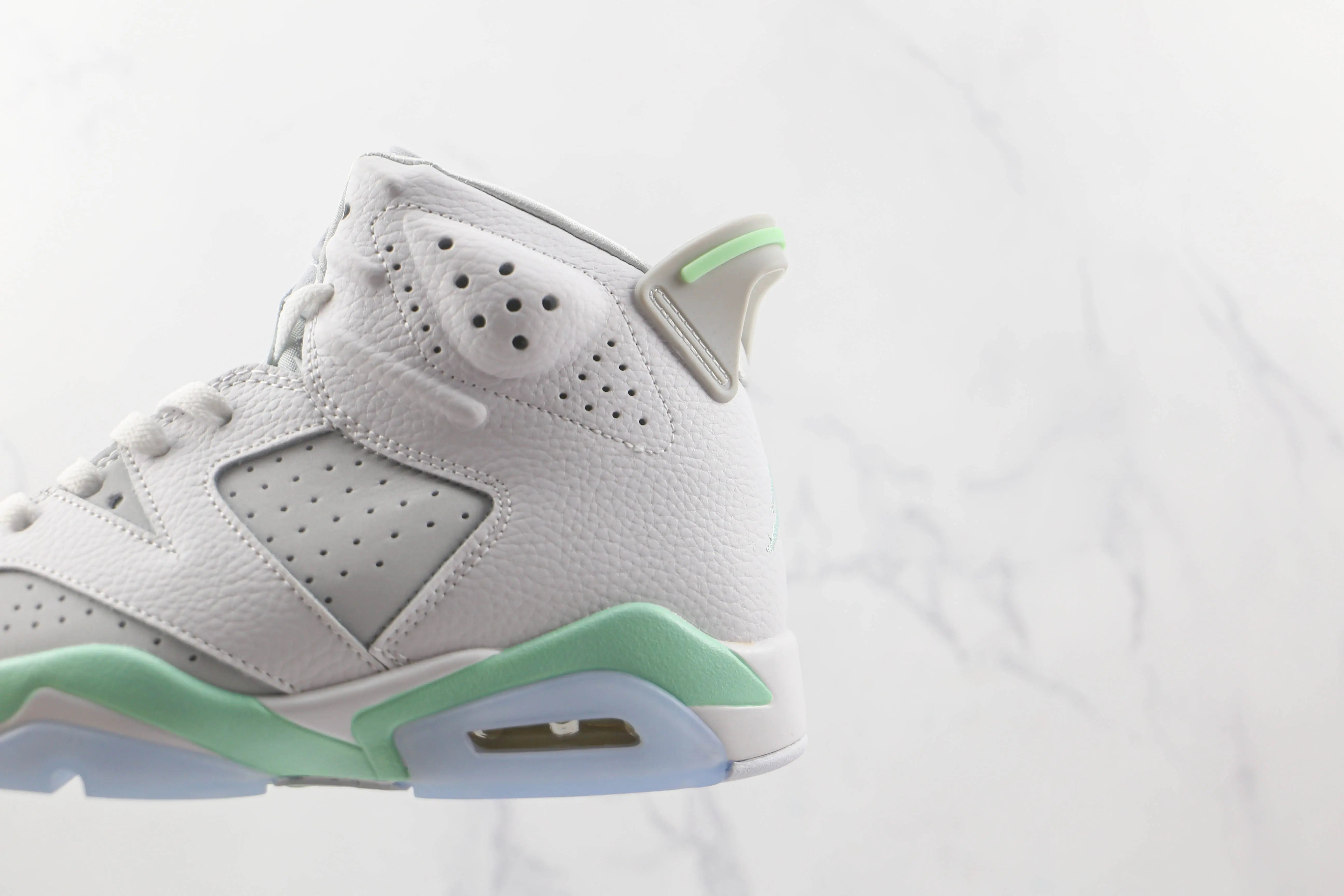 Custom Air Jordan AJ6 Retro Mint Foam blackoriginal