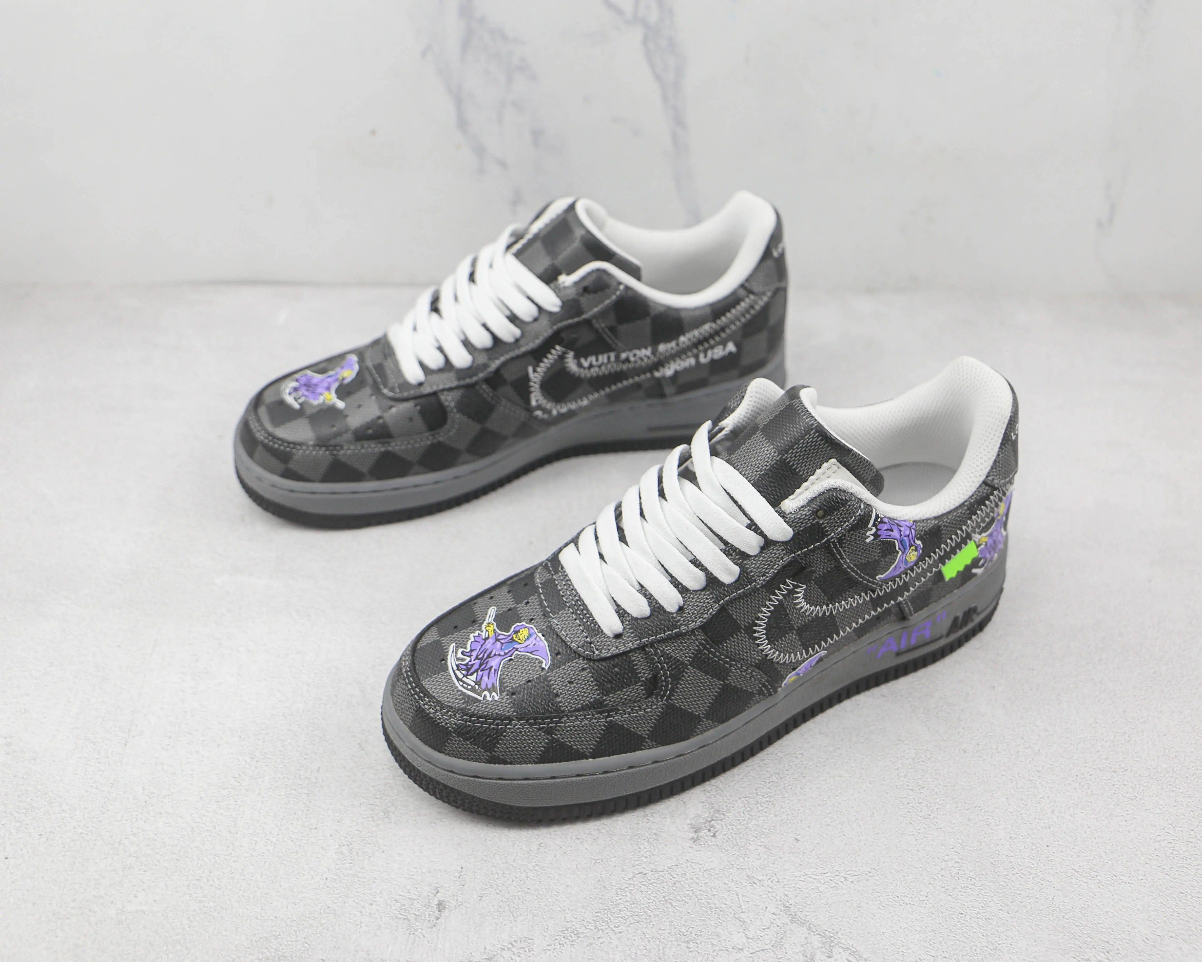 Custom LV x NK Air Force sneakeronline