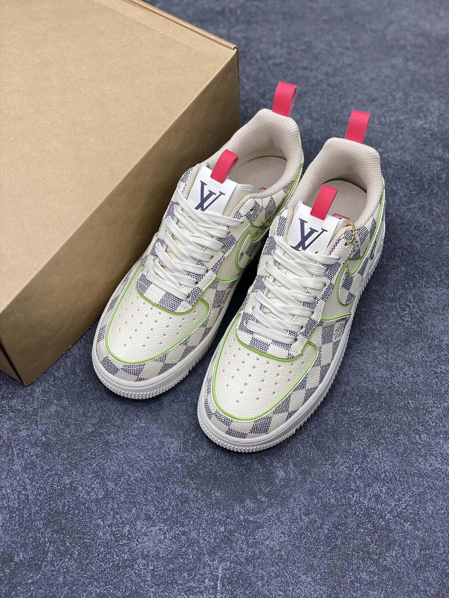 Custom LV x Off-wht x NK Air Force 1 LV 1A9V8H luxurysteps