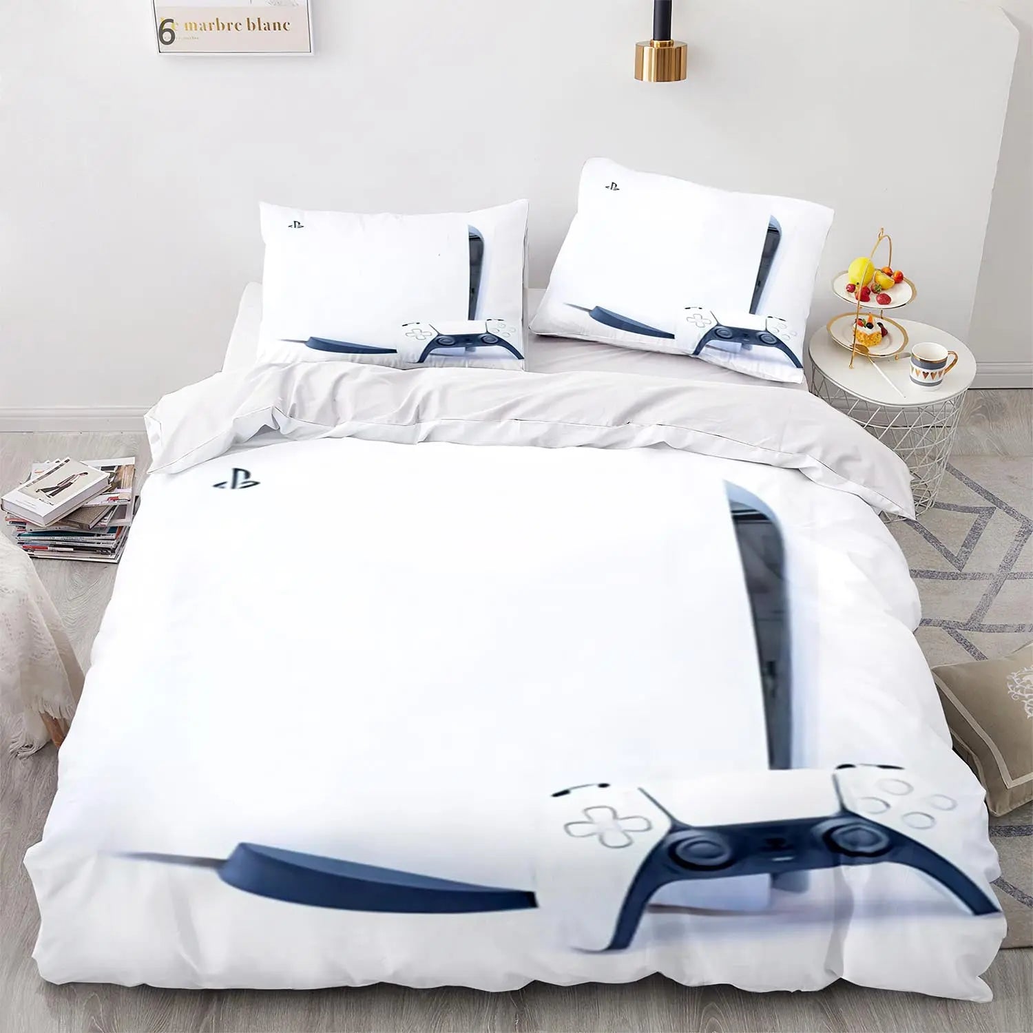 Customize Photo Logo Duvet Cover Boys Girls Adults Gift Custom Made DIY Bedding Set Designer Bed Set Queen Size Quilt Cover PS1003 - fashionupstore1