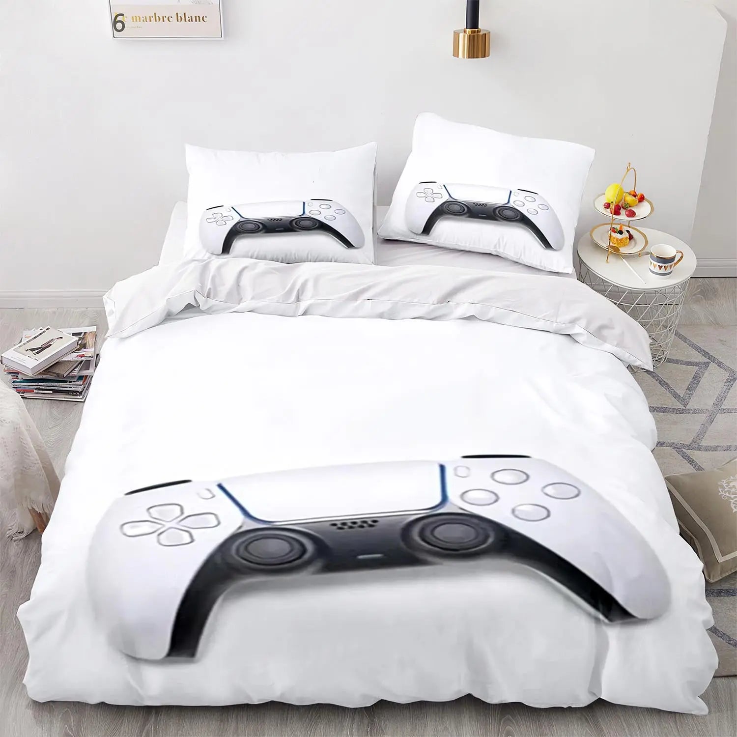 Customize Photo Logo Duvet Cover Boys Girls Adults Gift Custom Made DIY Bedding Set Designer Bed Set Queen Size Quilt Cover PS1004 - fashionupstore1
