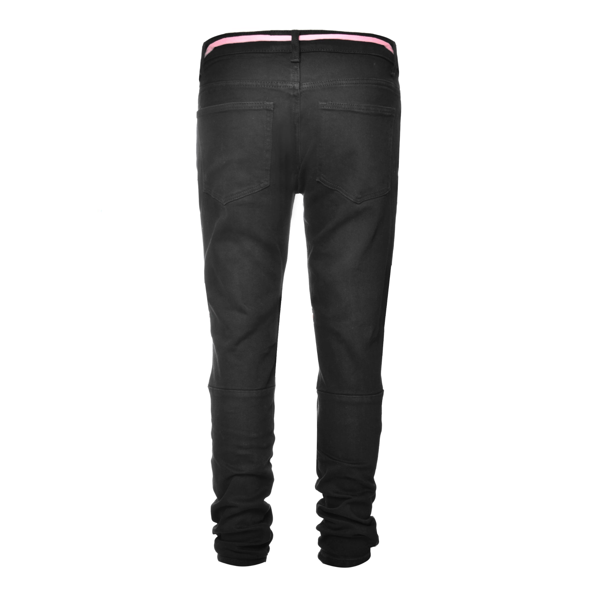 Detachable Cuban Link Denim - Black - fashionupstore1