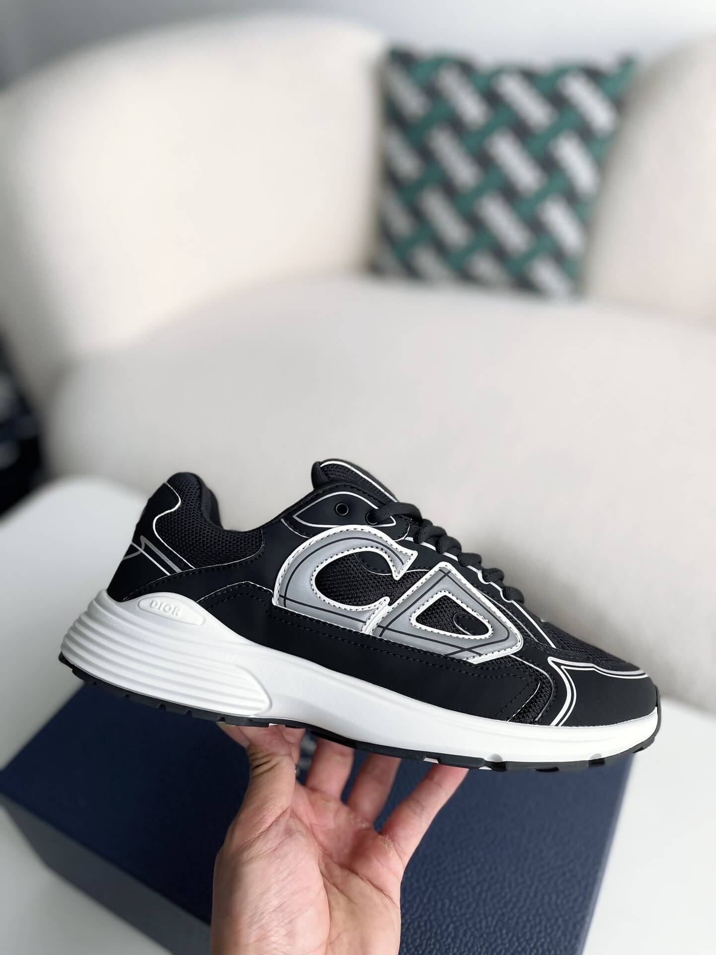 Dior B30 Black White Sneaker - fashionupstore1