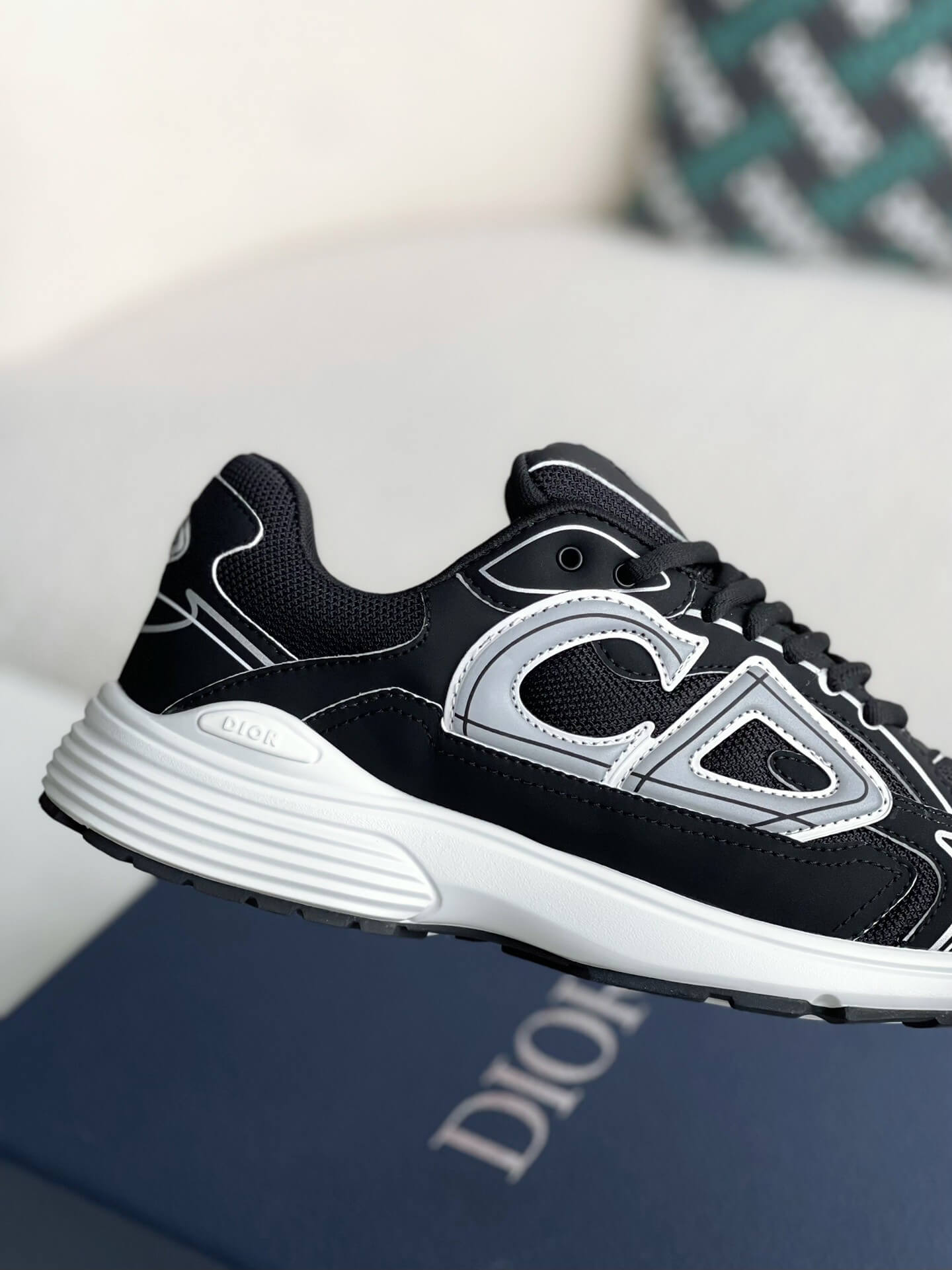 Dior B30 Black White Sneaker - fashionupstore1