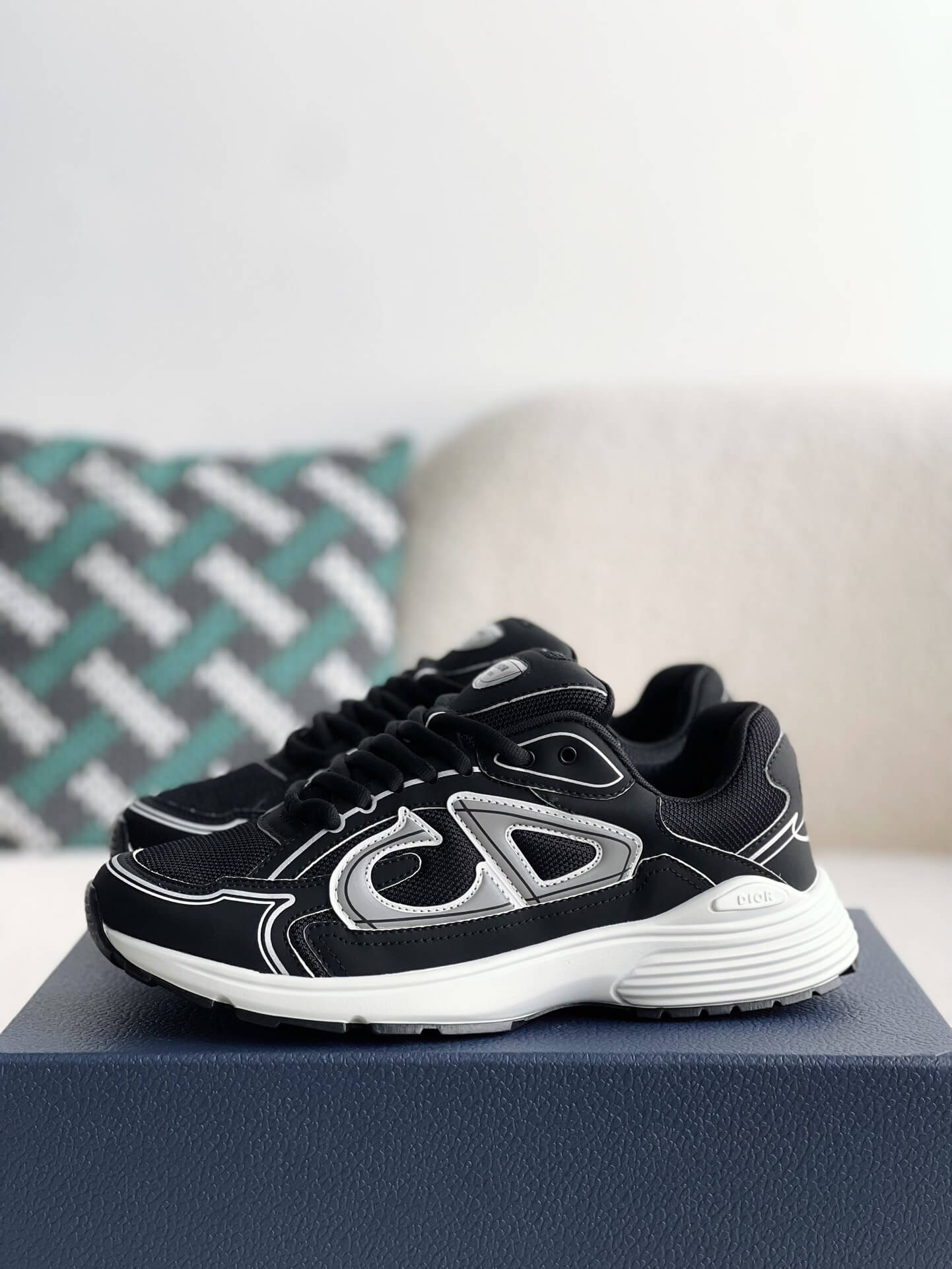 Dior B30 Black White Sneaker - fashionupstore1