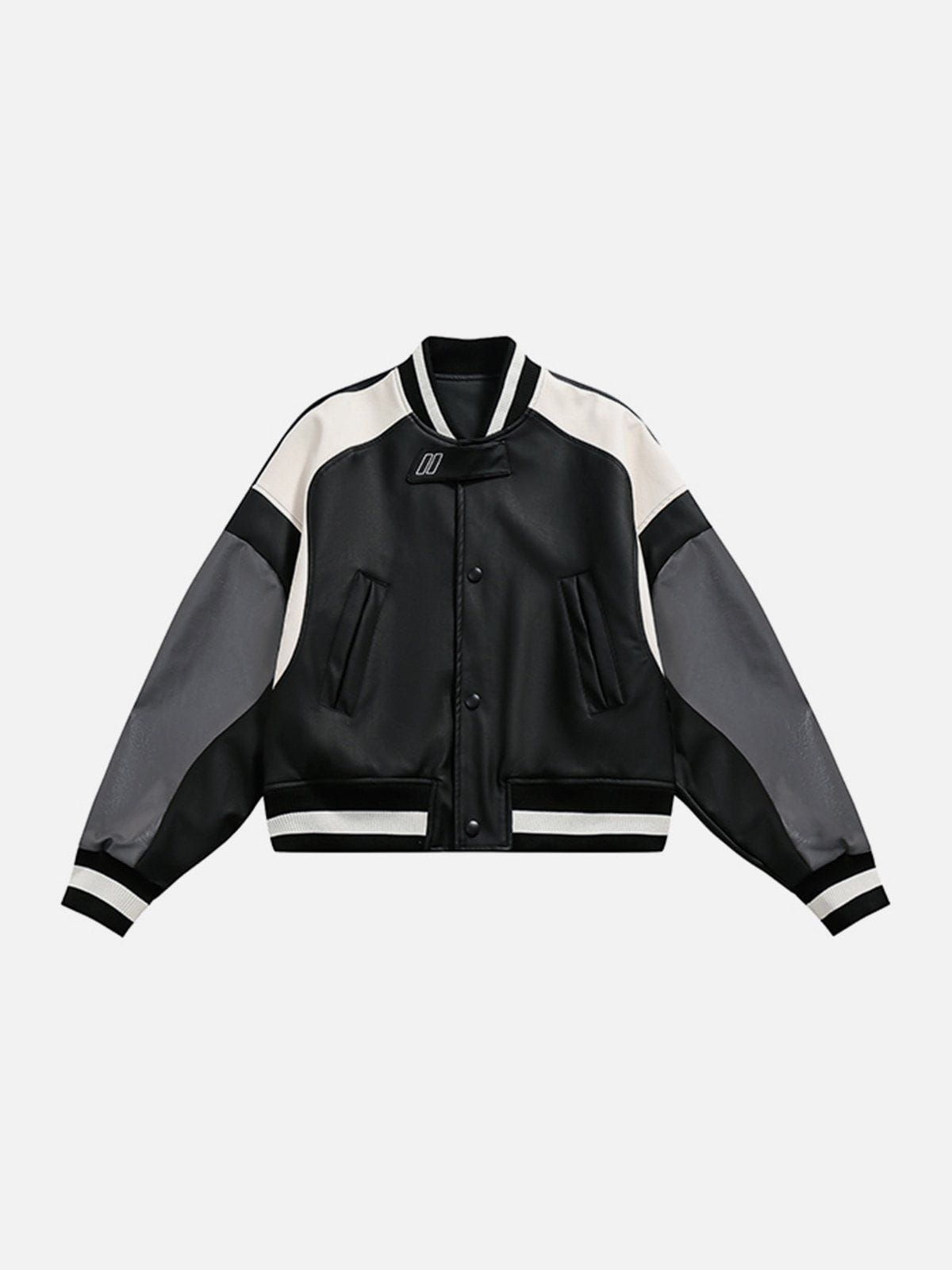 1984® - Multicolor Patchwork PU Leather Jackets - fashionupstore1