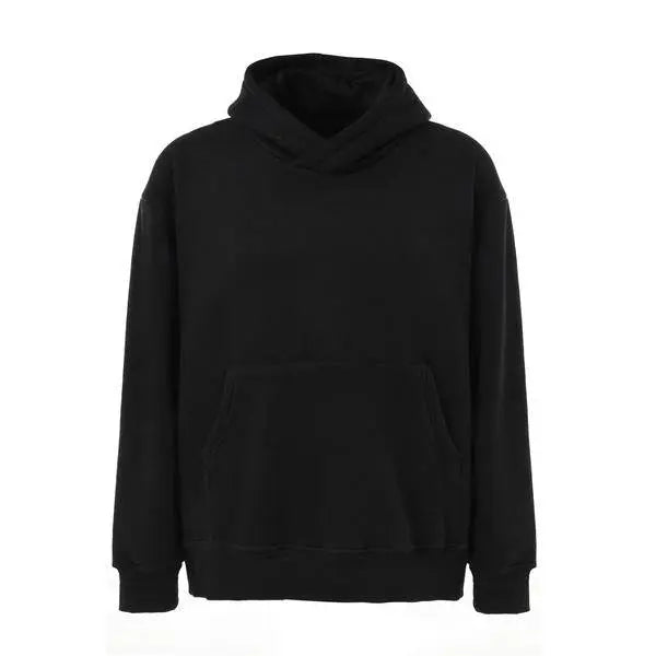 Essentials Oversized Hoodie - Black - fashionupstore1