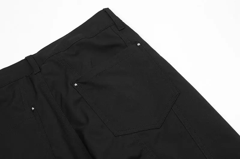 Flare Denim - Basic Black - fashionupstore1